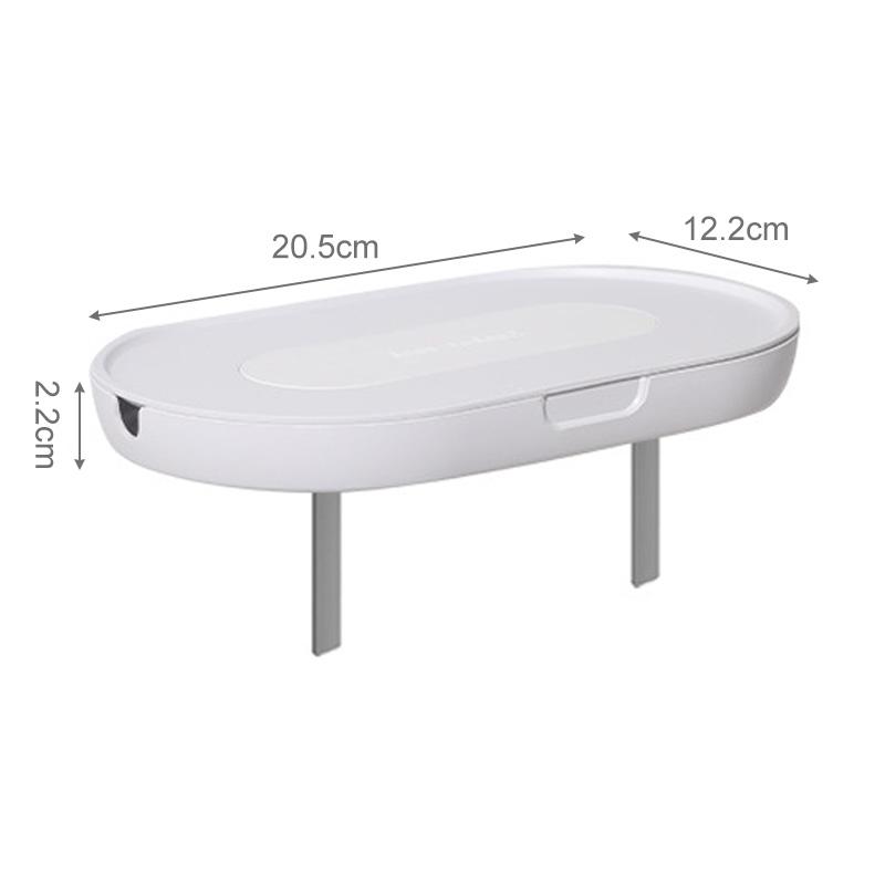 Stanzfreies Steckdosen-Aufbewahrungsregal an der Wand Router-Ablage Steckdosen-Platzierungshalter Kabelorganisator Schlafzimmer Wohnzimmer Dekoration