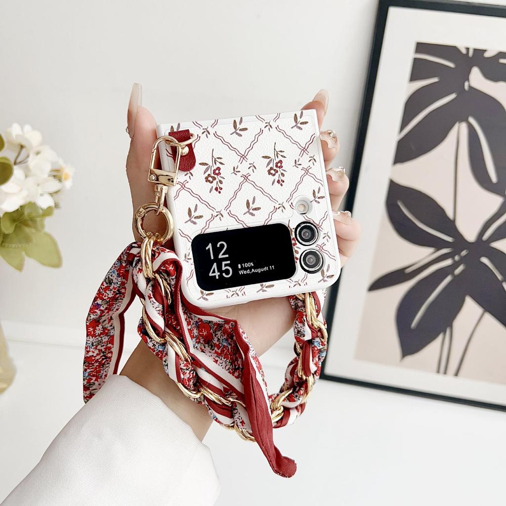 Samsung Z Flip7/6/5/4 Lucky Flower Drop-Proof Phone Case