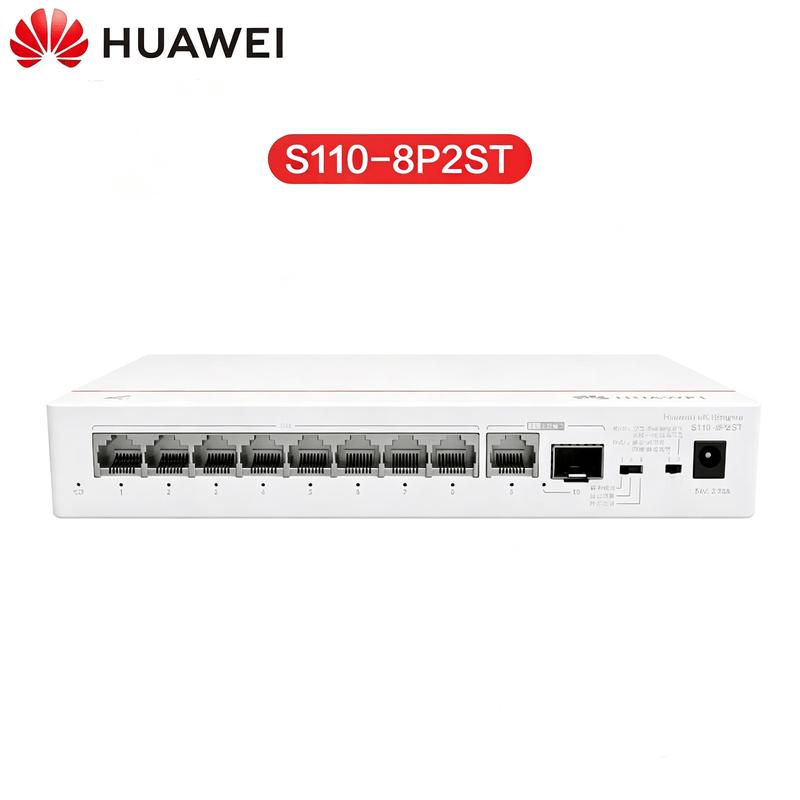 Huawei S110-8P2ST 8-Port Gigabit PoE Unmanaged Network Switch