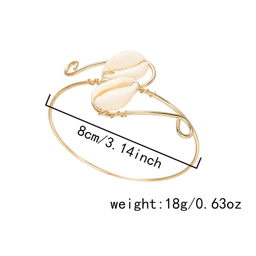 Adjustable Arm Bracelet Boho Beach Jewelry Trendy Arm Bangle  For Women