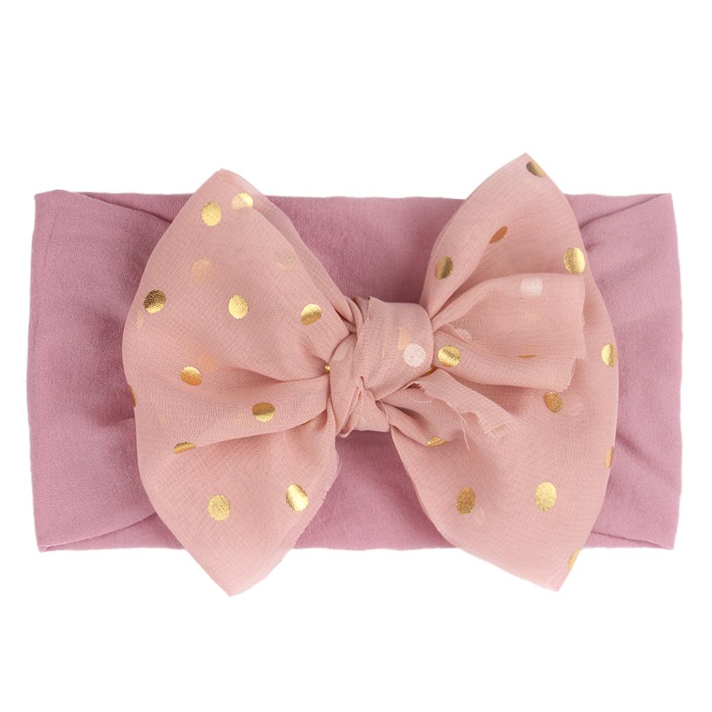 New European & American Style Lace Bow Headbands for Girls-Soft Nylon Wide Hairbands, All-Season Comfort,Perfect for Daily Wear
