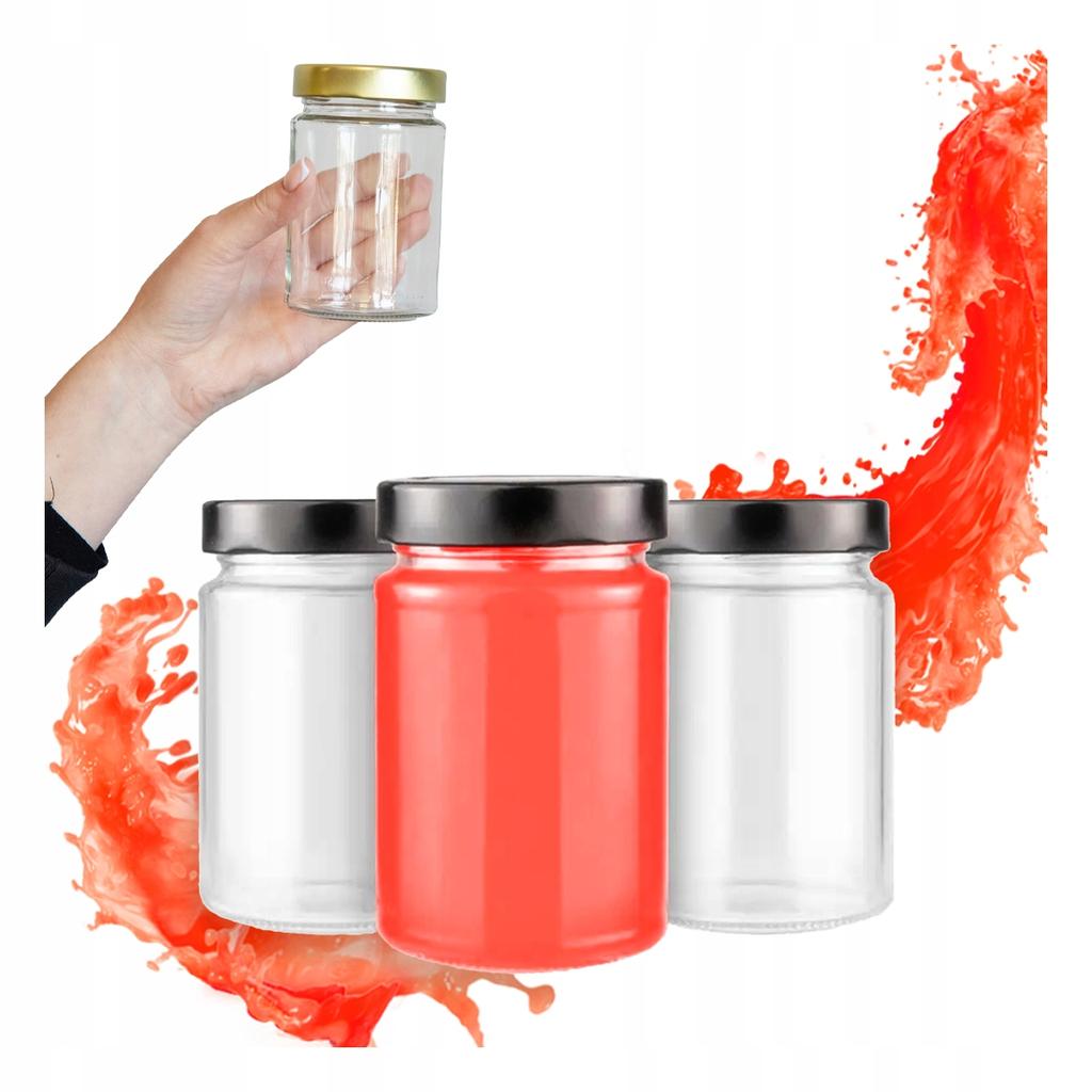 ATENA jar 330ML + HIGH LID FI66 JAM HONEY CANDLES WEDDING