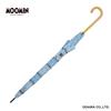 Ogawa Moomin Parasol for Women, Flower and Reading Design, Rain or Shine, Water-Repellent, UV-Repellent, 60cm, 7 Ribs, 85891