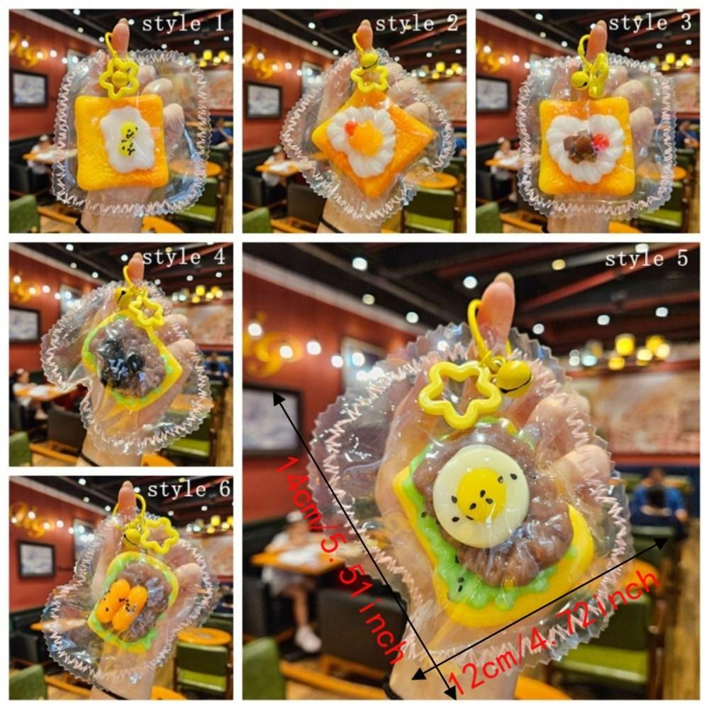 Simulated Food Realistic Food Pinch Super Soft Slow Rebound Pendant Fidget Toy Gift Giving