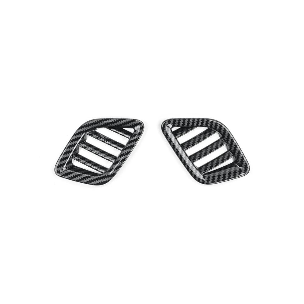 

For Hyundai I30/I30 N 2017-2026 Car Tuning Carbon Fiber Front Upper Air Outlet Vent Cover Trim Accessories LHD