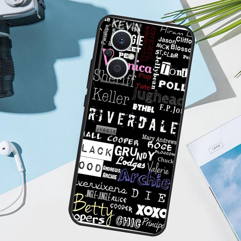 TV Riverdale Cover For OPPO Reno 12F 11F 13F 14F 8T 7 8 Lite 10 11 12 13 14 OPPO Find X9 X8 X6 X5 Pro Case
