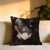The Anime BBlack Butler Pillow Case Square DoubleSided Sofa Cushion Cover Bedroom Bedside Pillow