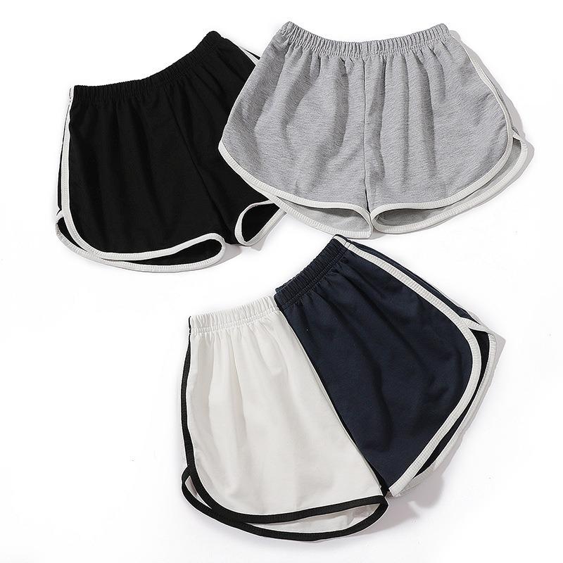 Summer Simple Shorts Women's Home Yoga Beach Pants Casual Women's Sports Shorts Indoor and Outdoor