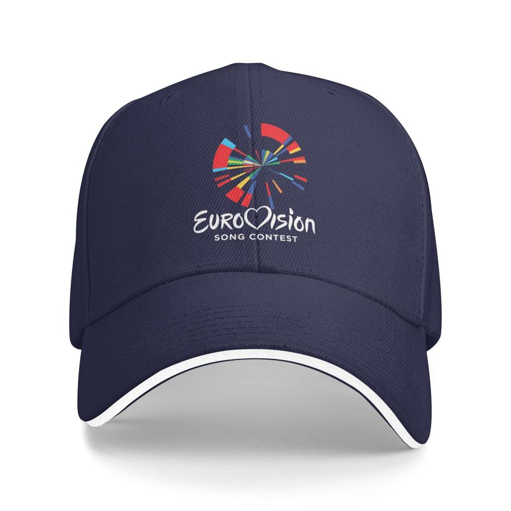 Eurovision Song Contest Logo Basebollkepsar Snapback Basebollkepsar Andningsbar Casual Keps Utomhus Unisex