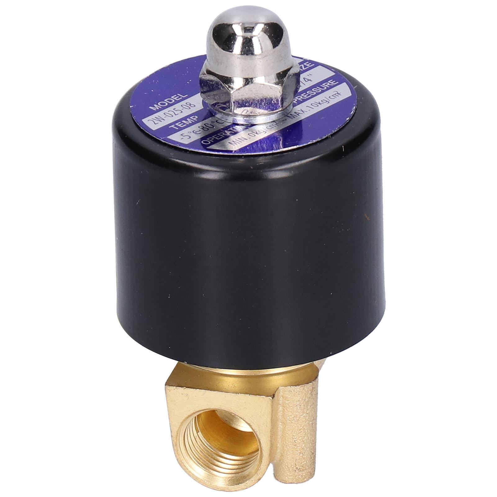 

Electric Solenoid Valve Small Normally Closed for Water Air Diesel 14in 2W02508DC12V