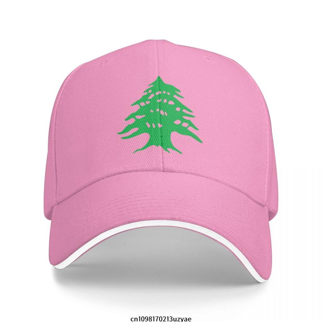 Flag Of Lebanon Cedar Baseball Caps Hip Hop Sandwich Cap Men Women Adjustable Outdoor Sport Hat