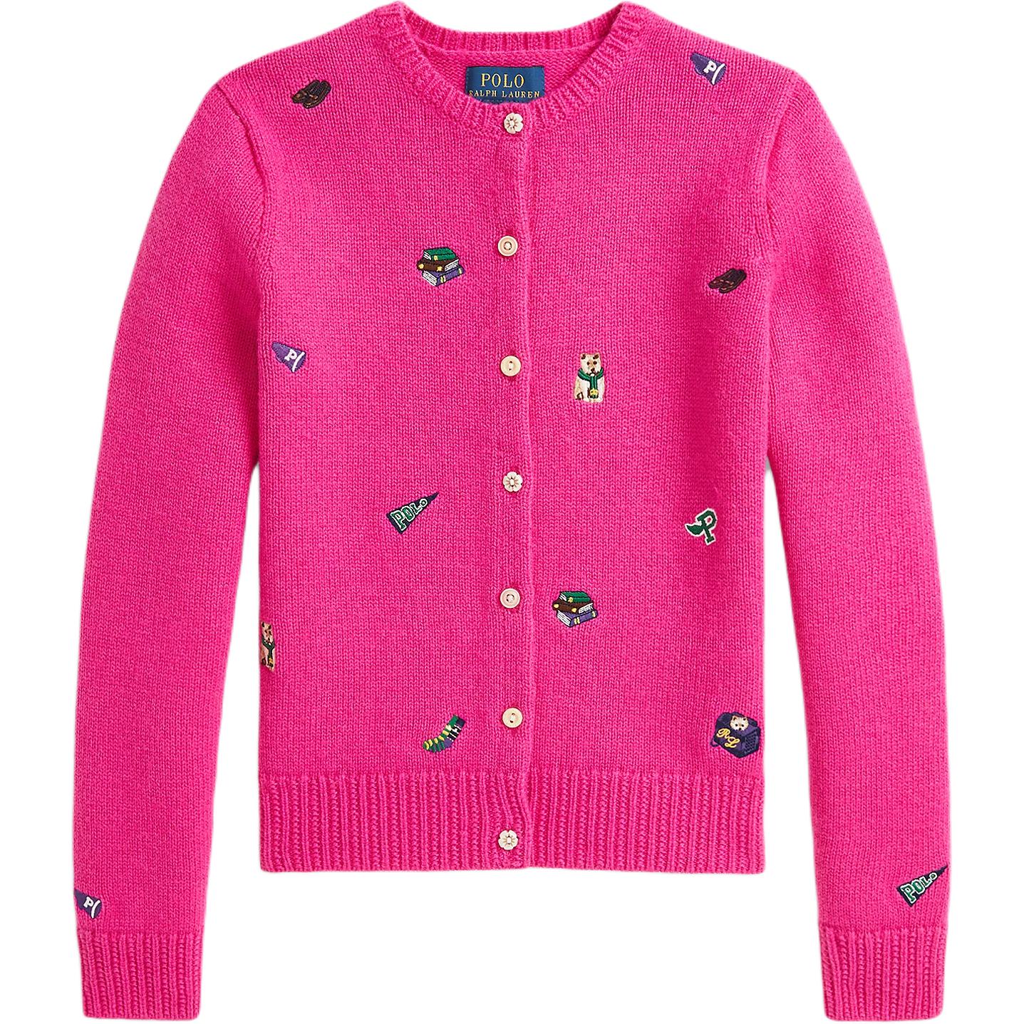 

Кардиган Polo Ralph Lauren из смесовой шерсти с вышивкой Детские свитера 313950809-001 XL