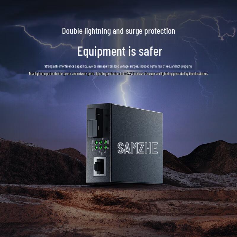 Gigabit Multimode Dual Fiber Optic Transceiver