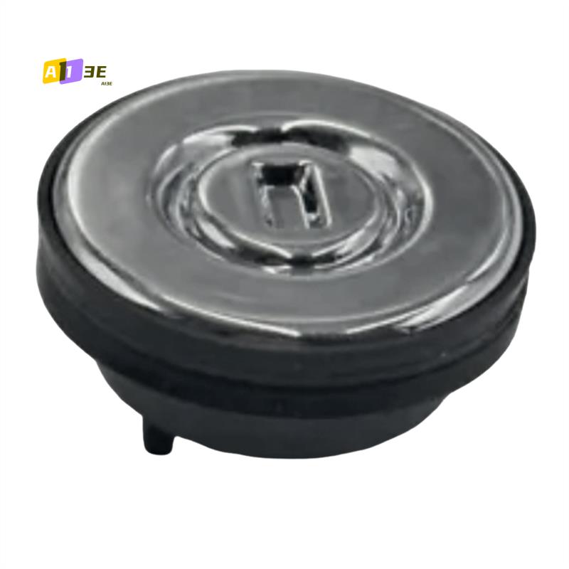 A03E-51217267593 Car Door Lock Cylinder Cover 51217267595 For Rolls Royce Ghost Door Lock Protect Cover BlackSilver