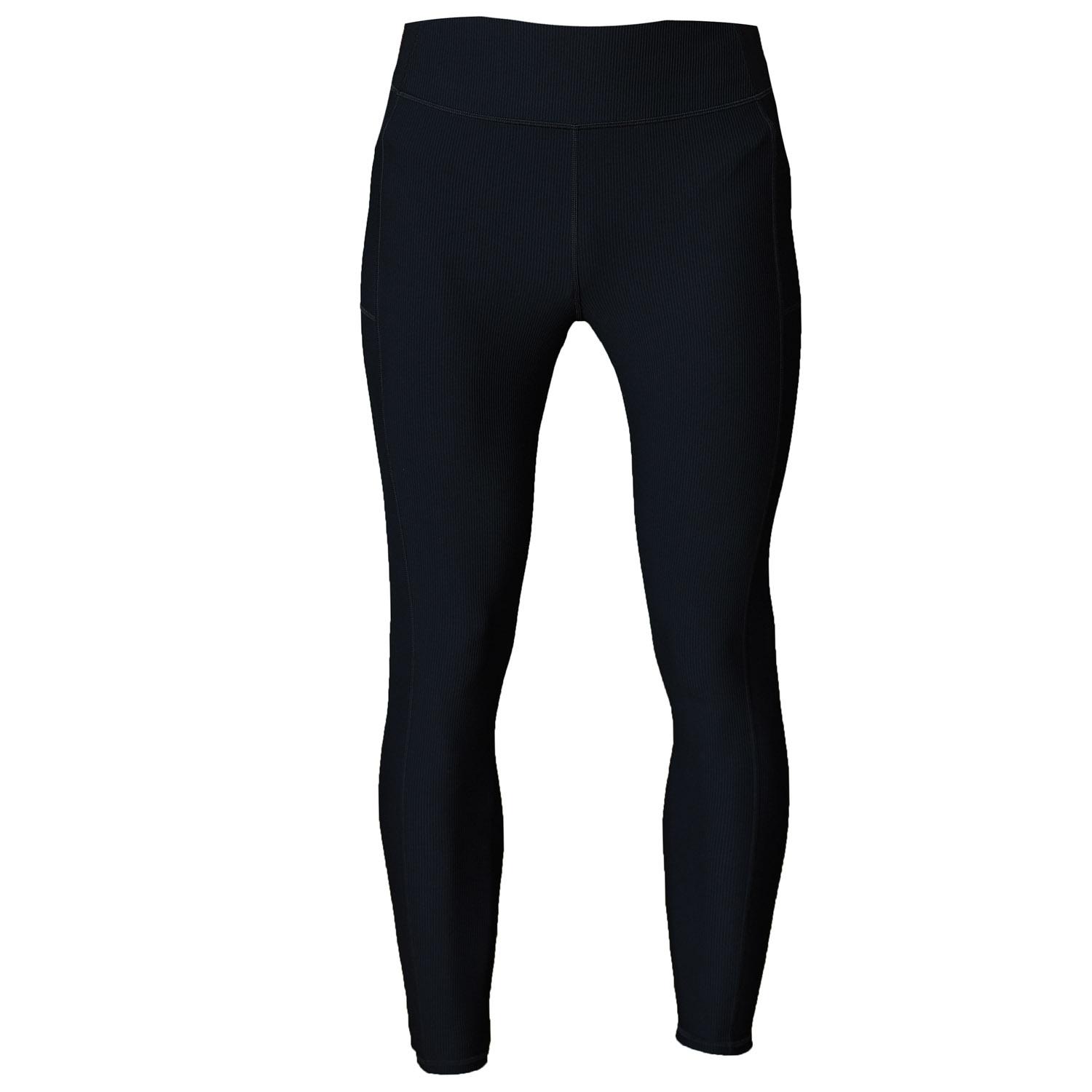 Skechers Legging GO Flex Rib Fl HW, leggings noirs pour femmes M noir