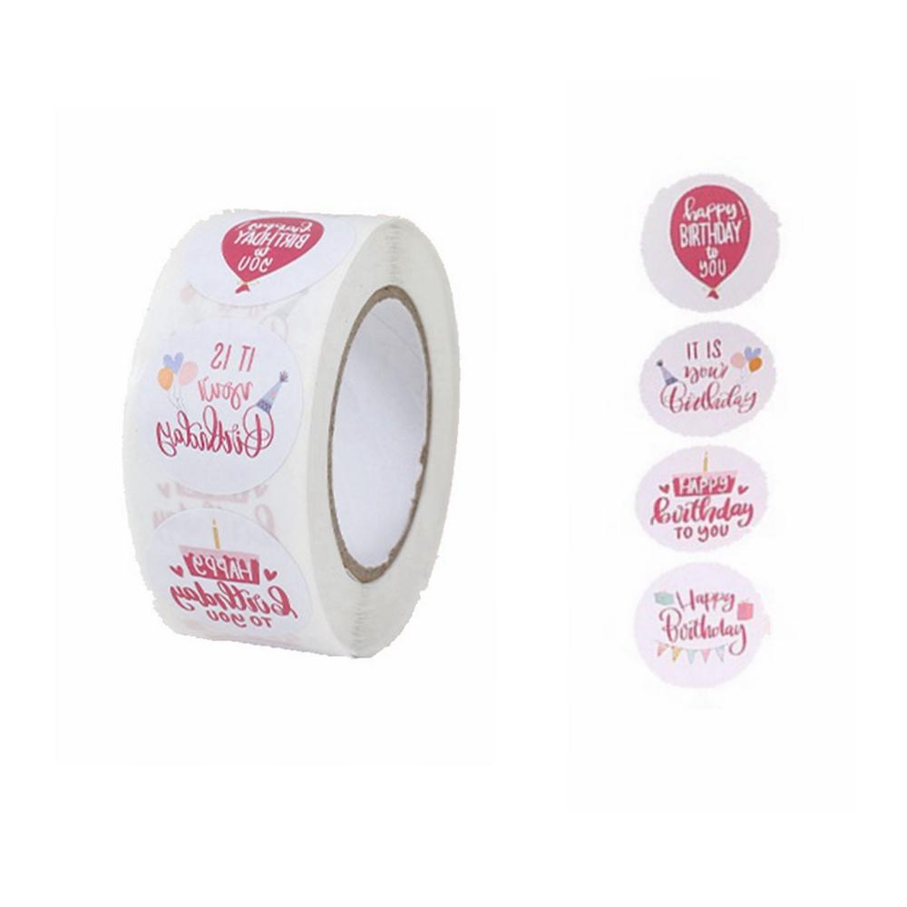 Custom Items Custom Label Sticker Happy Birthday Scrapbooking & Stamping X080