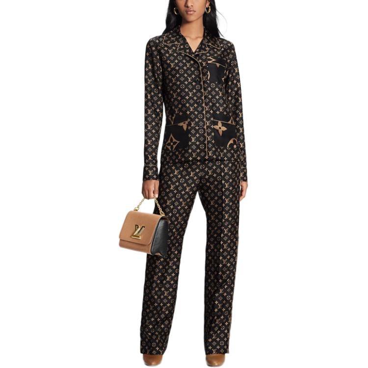 Louis Vuitton Pajama Top Women's Black 1AAG9W