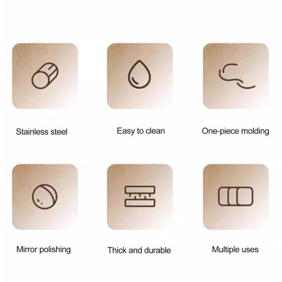 6Pcs Tiny Spoon Set Mini Stainless Steel Spoons for Salt Spice Jars Portable Seasoning Spoon for Powder Spices Sugar Coffee