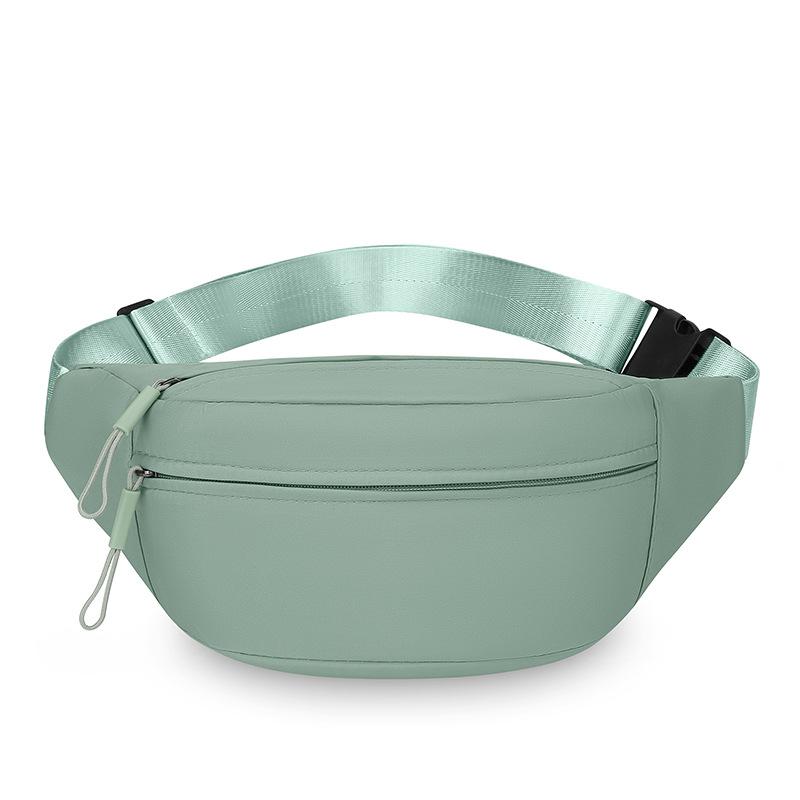 1 Stück Unifarbene Bauchtasche Damen Einfach Freizeit Reise Schulter Umhängetasche Sport Handy Tasche Outdoor Tragbar Mode Brusttasche Trend