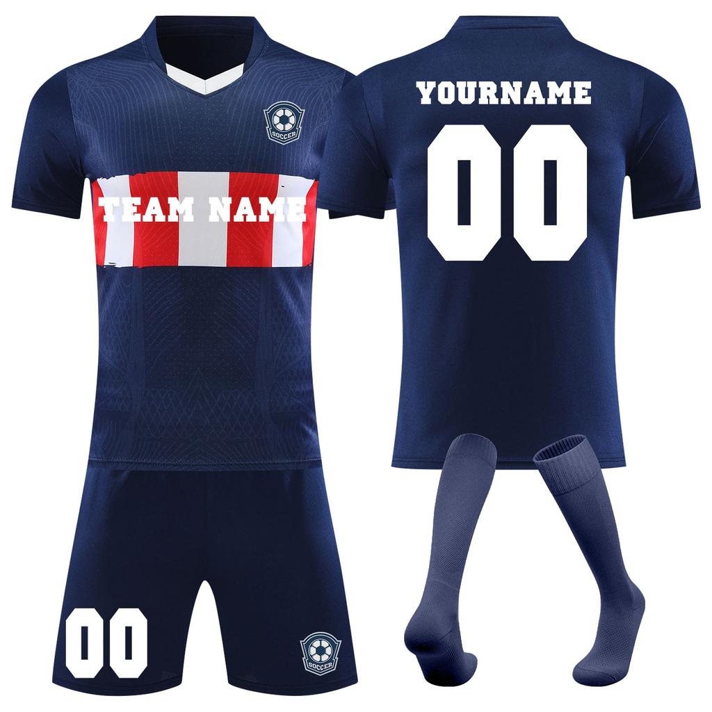 Football Jerseys Shorts Socks Set New Season Shorts Socks Adult Sizes Outfits