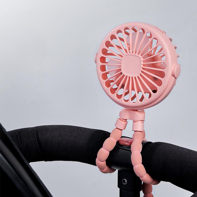 

Octopus Small Fan USB Rechargeable Fan Lithium Battery Mini Fan Multi Functional Portable Fan Octopus Fan Hand Fan Summer Fan