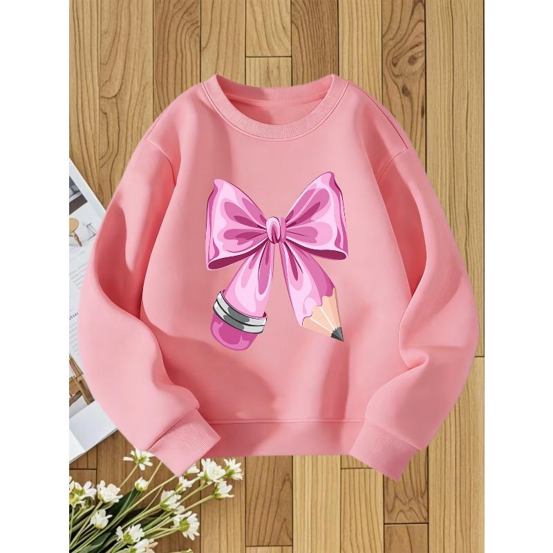European Size Round Neck Sweatshirt with Fashionable Print, a Versatile Top