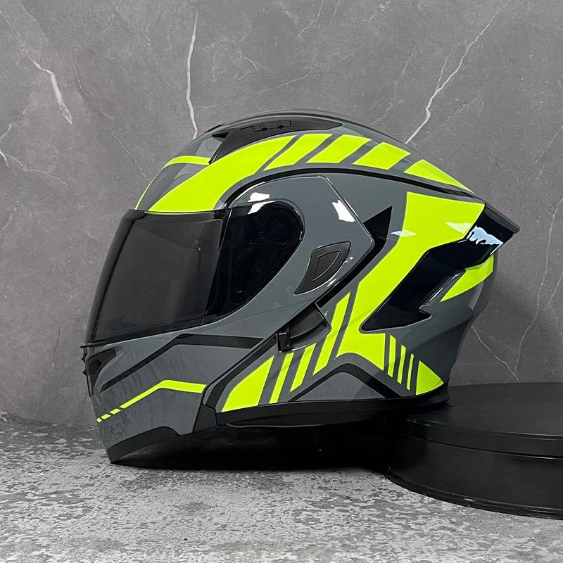 Motorcycle helmets Double Visors Modular Flip Up helmet DOT approved Full face casque moto racing Motocross helmet DOT