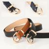 Popular women's Korean version of the versatile belt, alloy Japanese pin buckle belt pu surface, tide belt manufacturer hair