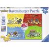 Pokémon Puzzle 150 Pieces XXL - Different Types of Pokémon - Ravensburger
