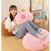 Adorable Plush Capybara Pillow Soft Water Pig Sofa Bed Headrest Perfect Gift For Girls