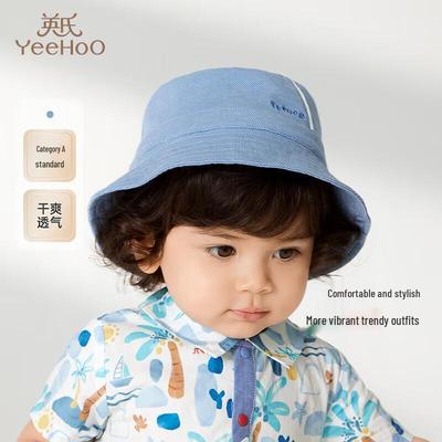 Chapeau seau en jean pour bébé garçon
