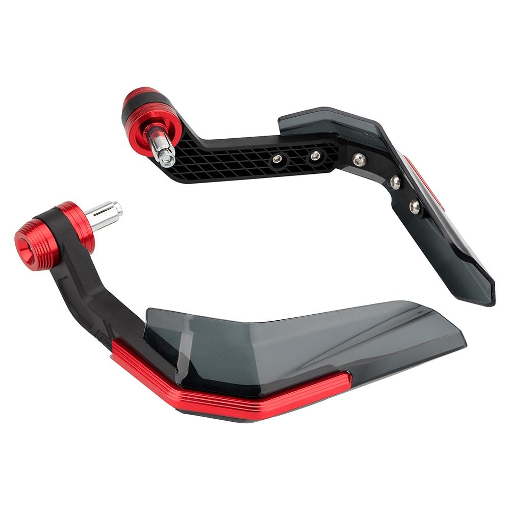 Motorcycle Hand Guard Handguard Shield Windproof Motorbike Mountain E-Bike Brake Lever Guard with Aluminum Stiffener