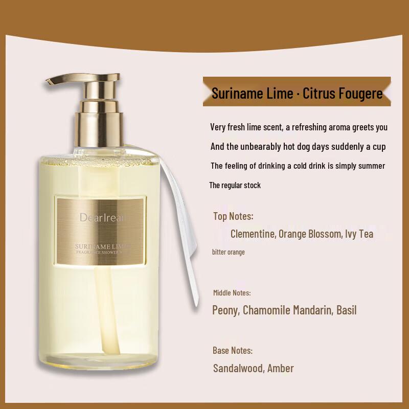 Dearlrean Surinam Lemon Fragrance Shower Gel