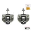 BDP935-1 2 Pieces Rear Left AND Right Door Catch Hinge Brake Stop Check Strap Limiter for Peugeot 5008 MK1 T87 3008 MK1 T84 0U Citroen DS5 9181Q1