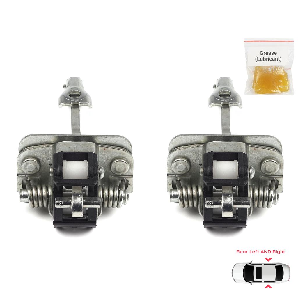 BDP935-1 2 Pieces Rear Left AND Right Door Catch Hinge Brake Stop Check Strap Limiter for Peugeot 5008 MK1 T87 3008 MK1 T84 0U Citroen DS5 9181Q1