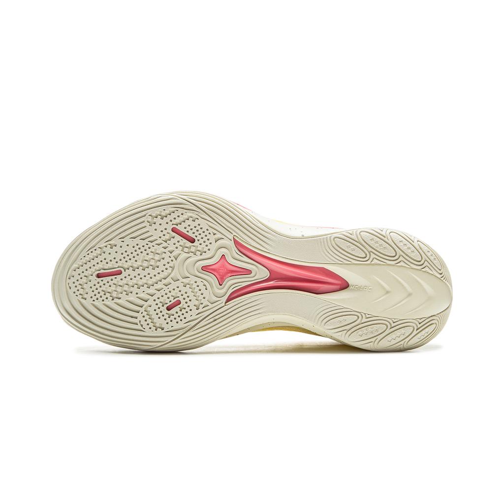 Li Ning Sonic 13v2 Dämpfend Rutschfest Abriebfest Atmungsaktiv Rückprall Grip Niedrig geschnittene Basketballschuhe Herren ABAV075-4