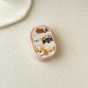 Portable Lens Companion Box Compact Cute Cartoon Lens Box Contact Lens Case Pp Material For Backpack Work Daily Home Storage