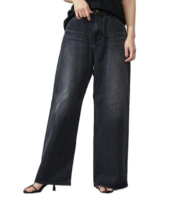 Lee Loose Straight Denim Sizes Dark Gray Women's Jeans, XXS-4L,