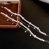 French beaded zircon star double-layer pearl bracelet bracelet niche design temperament jewelry