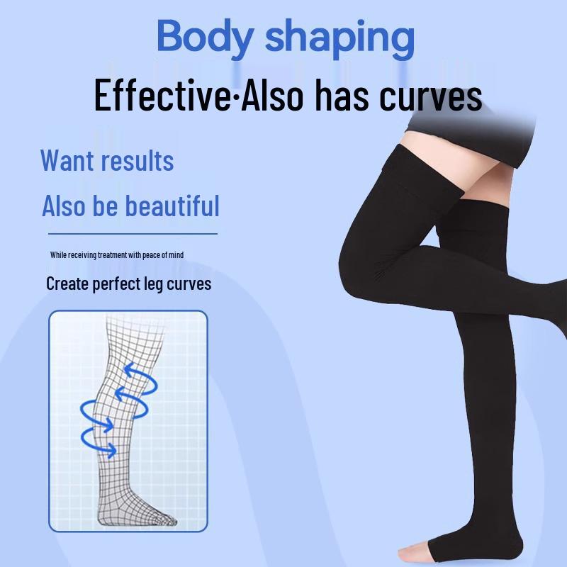 Second Level Gradient Compression Stockings for Varicose Veins and Sports Shaping