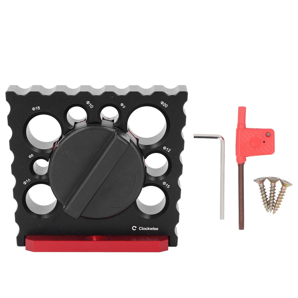 Dübelherstellungsvorrichtung 820mm Verstellbare Aluminiumlegierung Bohrmaschine Fräsen Dübel Hilfswerkzeug