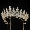 Hot Sale Yiwu Market Bridal Crown Zircon Diamond Hair Accessories Wreaths & Tiaras for Wedding Bride & Girl Direct from China