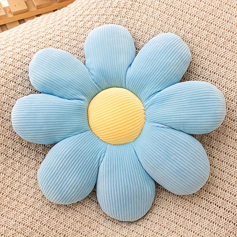 Flower Plush Toy Cushion Sofa Super Soft Daisy Cushion Comfortable Plush Cushion, Eight-Petal Flower Cushion, For Home Sofa,gift