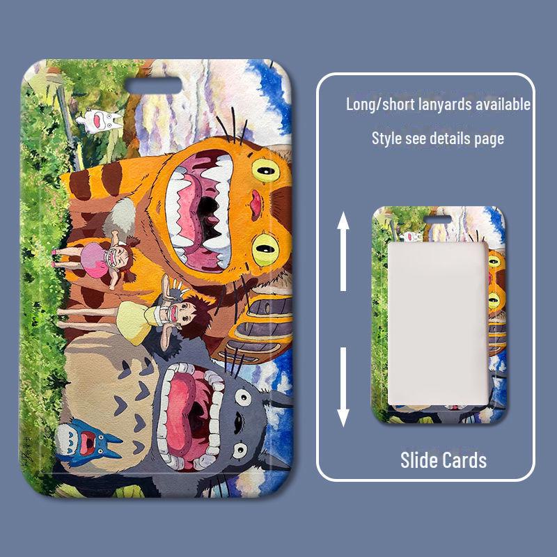 

Держатель карты «Шиншилла»: Силиконовый чехол для студенческих, школьных, рабочих, автобусных карточек и карт доступа - маленький, красочный дизайн. Card holder only