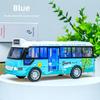 Inertia Bus Childrens Toy With Flashing Lights For Playroom Gift And Learning