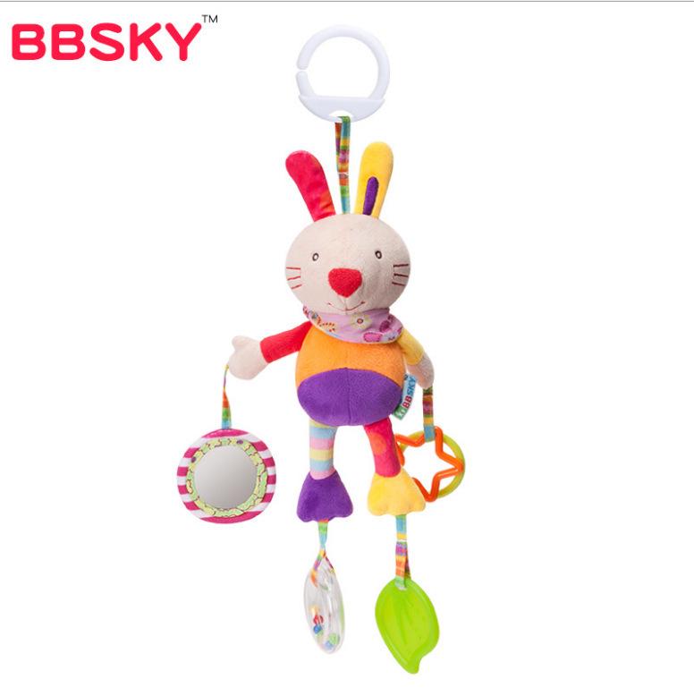 Baby Stroller Mobile: Crib Rattle & Car Seat Soothing Toy