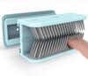 Haarfänger Duschwand Haarfalle für Duschabfluss Haarfänger Duschabfluss-Schutz und Haarsammler Blau