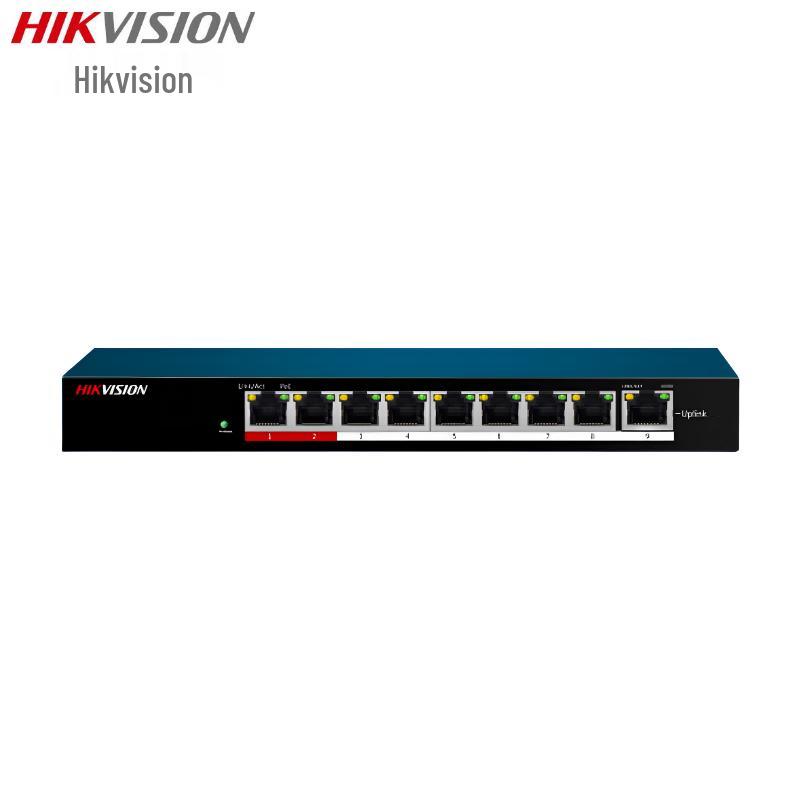 

Hikvision 9-Port 100Mbps PoE Switch