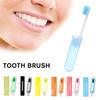 1Pcs Portable Folding Toothbrush Super Soft Bristle Travelling Travel Outdoor Take Camping Toothbrush Fold Hiking Teethbrush