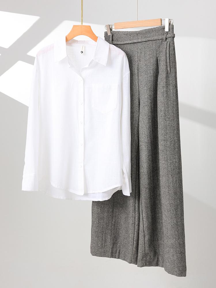 Women's Premium Linen-Cotton Shirt - Early Autumn 2025 Design